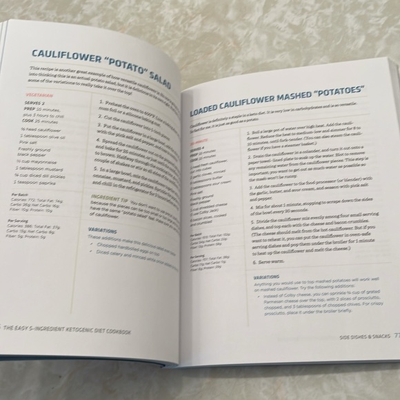BOOK The Easy 5- Ingredient Ketogenic Diet Cookbook by Jen Fisch GREAT CONDITION - Picture 7 of 9